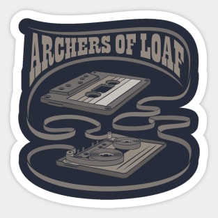 Archers of Loaf Exposed Cassette Sticker